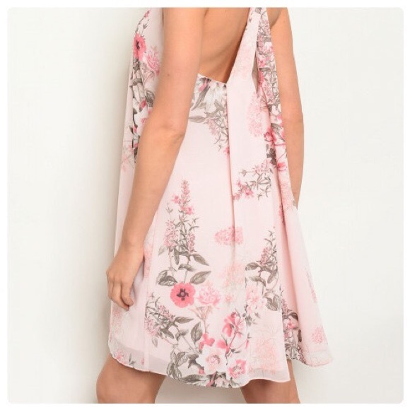 Rosalyn Pink Dressy A line Dress - Picture 5 of 6